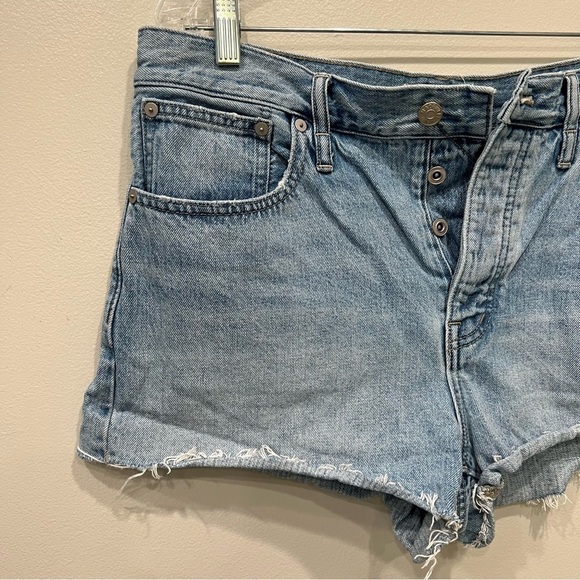 Madewell Relaxed Denim Shorts High Rise Women’s Size 29 - Picture 5 of 12